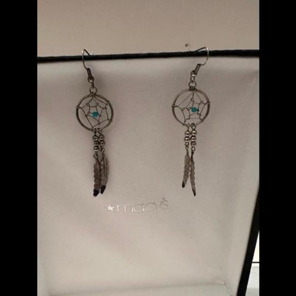 Embrace Bohemian Beauty with Dreamcatcher Earrings from Rocking Horse Ranch!